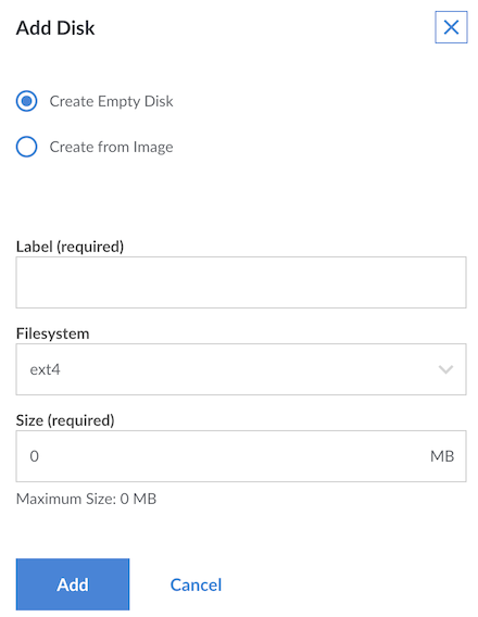 Creating a receiving Linode